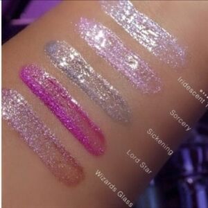 Five purple box glosses,Jeffree star